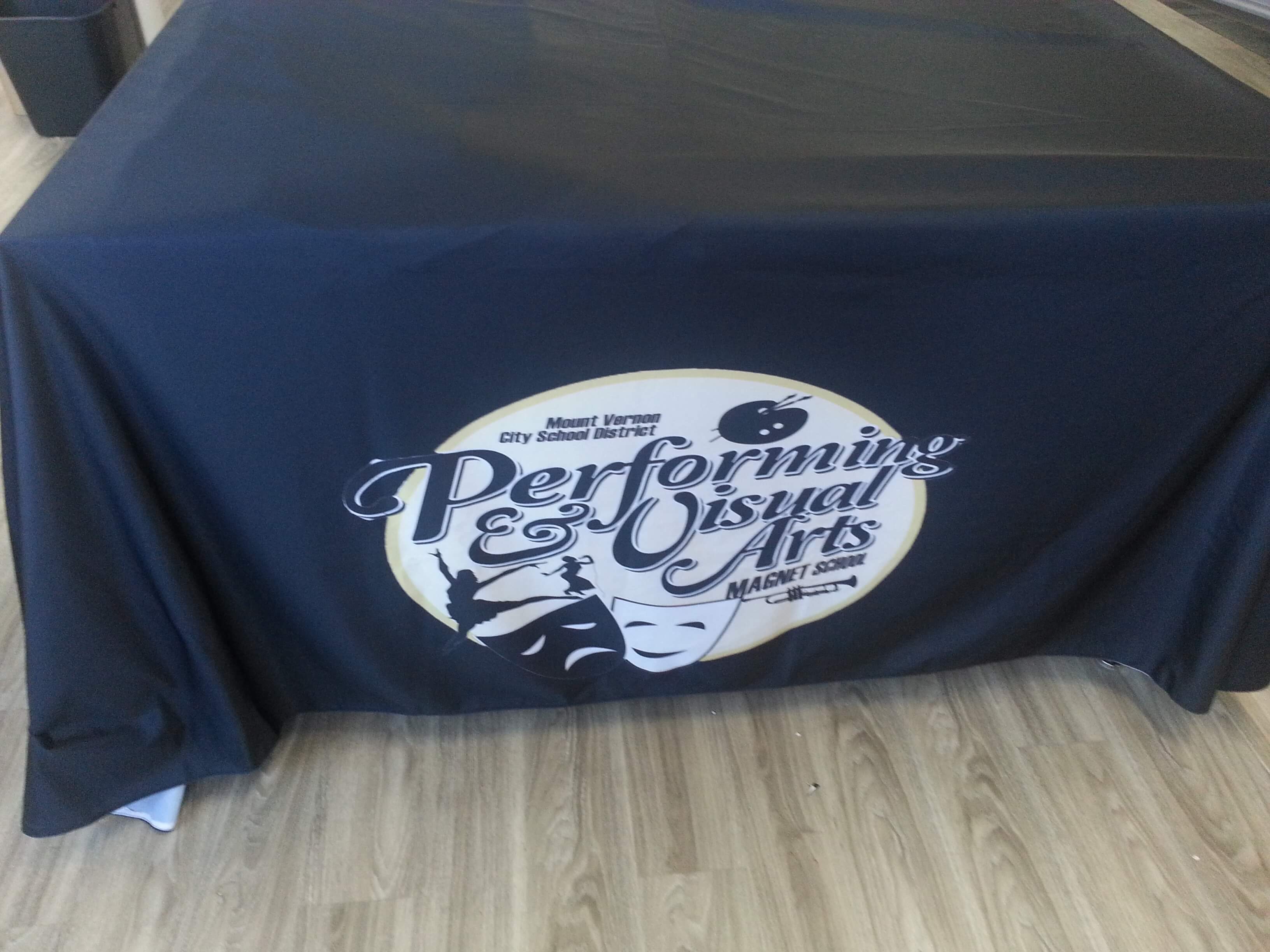 Mount Vernon City School District Performing & Visual Arts Table Cover