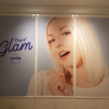Day of Glam Smile Direct Club Indoor Wall Graphic