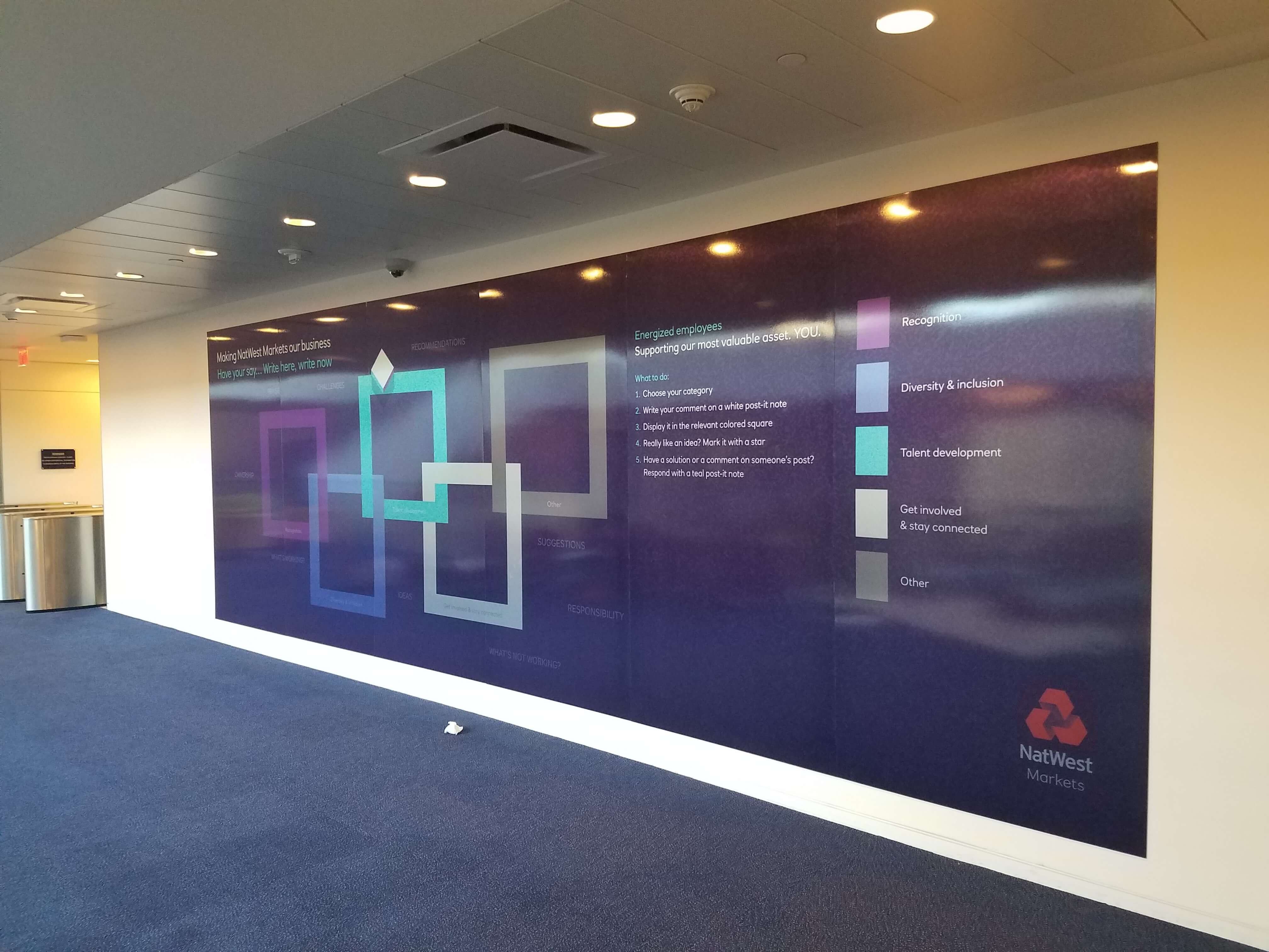 NatWest wall Graphic