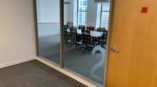 conference room with grey decal on windows 2