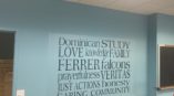 Dominican Study word wall graphic