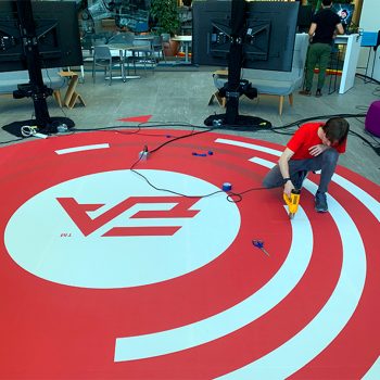 SpeedPro NYC Mt Vernon Floor Graphics for Businesses