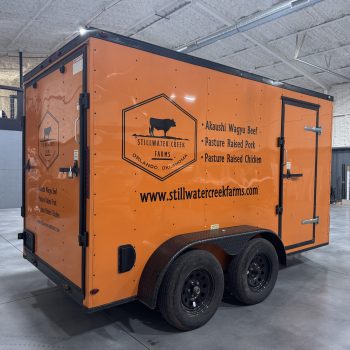 Large Trailer Decal Stillwater Oklahoma