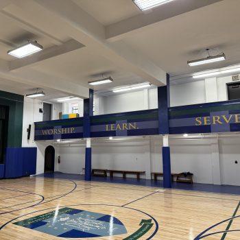 Gym Wall Mural Ponca City Oklahoma