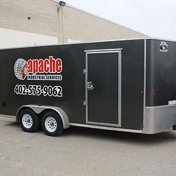 Apache Industrial Services trailer graphics