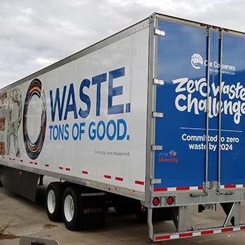 Zero Waste Challenge Truck Wrap