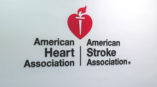 American Heart Association conference room sign