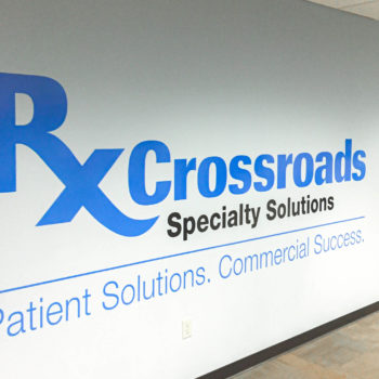 Large wall mural for RX crossroads