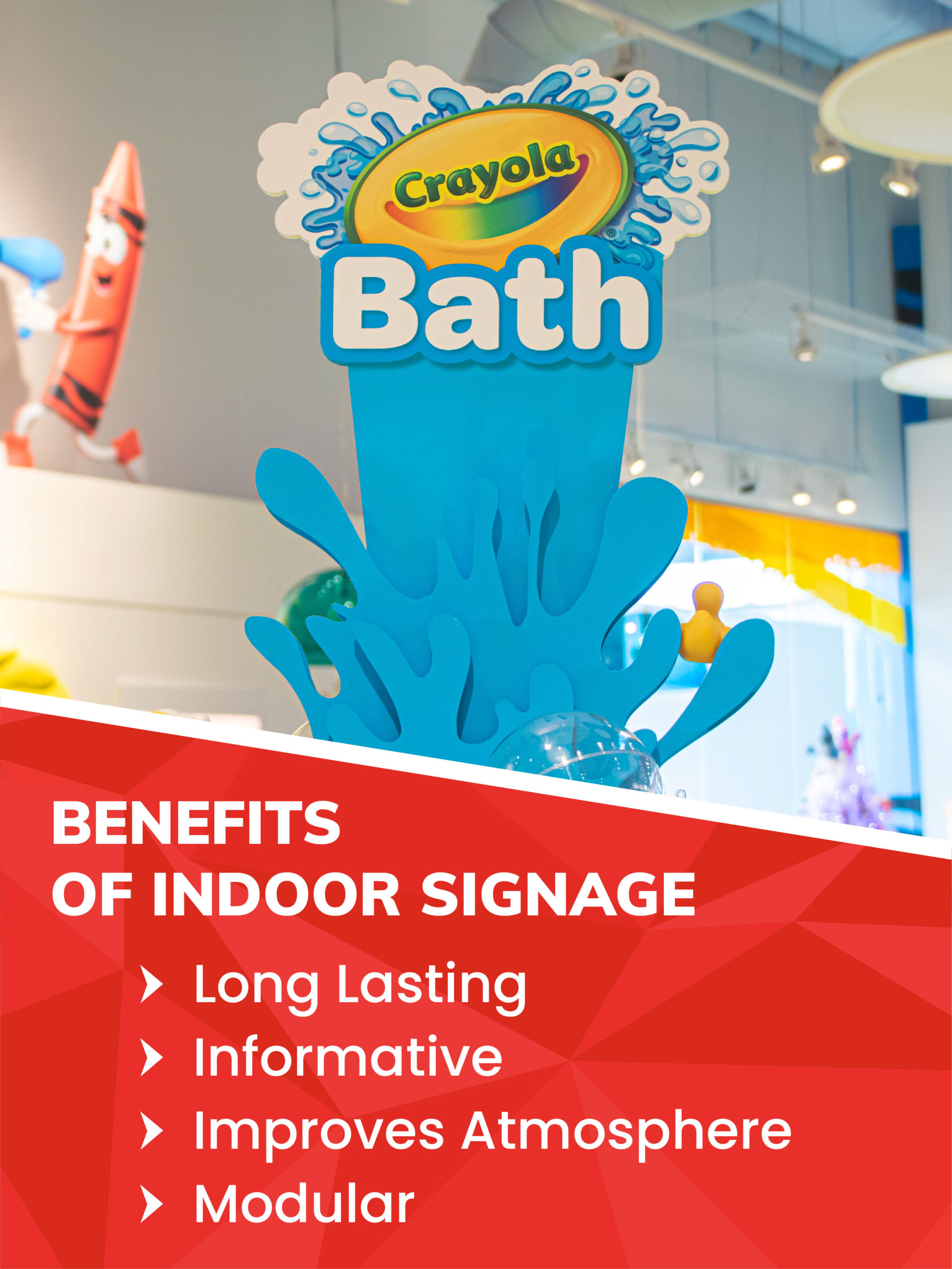 List of benefits of indoor signage