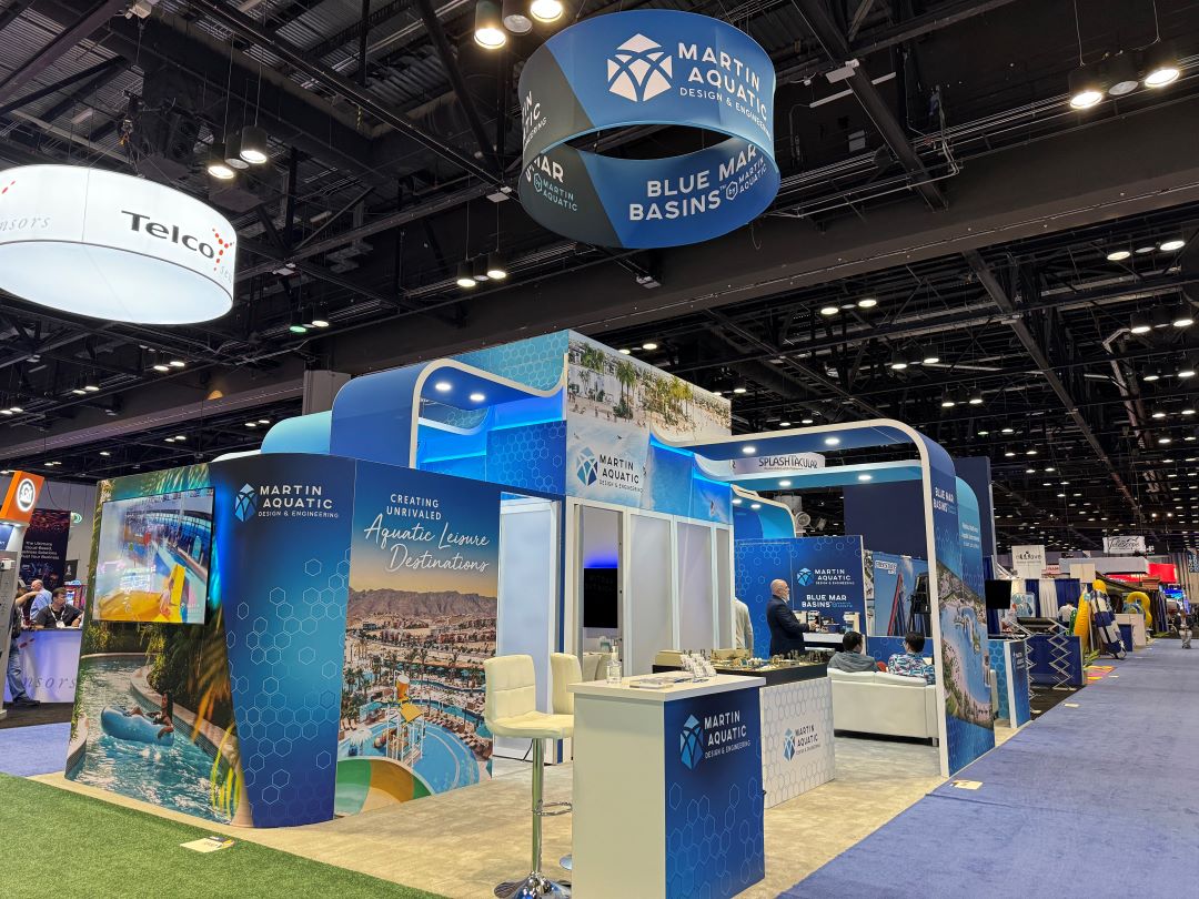 Martin Aquatics Trade Show Signs for Business