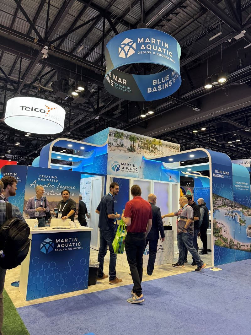 Martin Aquatics Display Signs for Trade Shows Booth