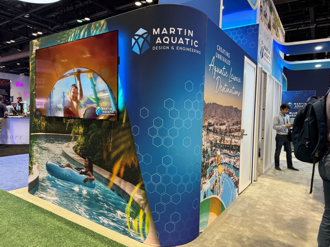 Advertising Trade Show Booth Displays for Martin Aquatics Exhibition Booth