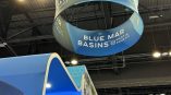 Circle Overhead Hanging Signs for Martin Aquatics Tradeshow