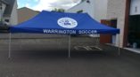 Warrington Soccer event tent