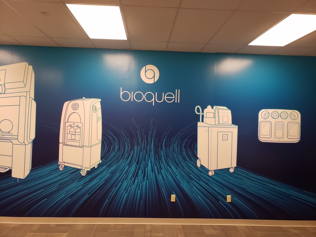 Bioquell wall mural