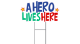 Hero Lives Here graphic