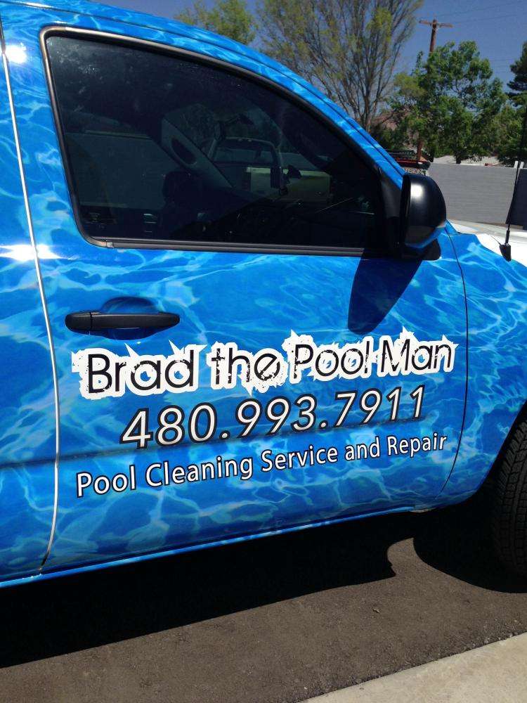 Truck Vehicle wrap of blue water for 