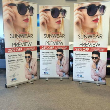 Summer Sunwear point of sale display