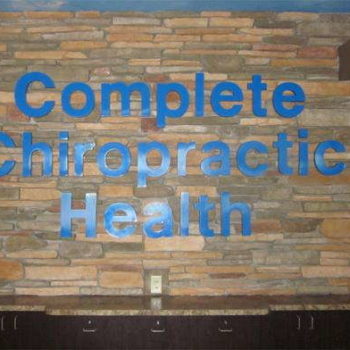 Complete Chiropractic Health lettering