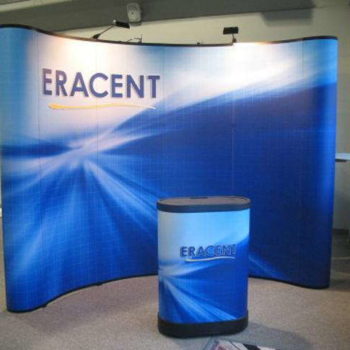 Eracent trade show display and stand