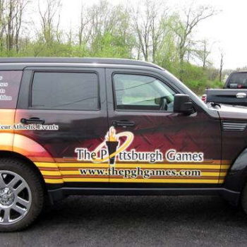 The Pittsburgh Game vehicle wrap