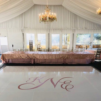Wedding floor graphic 