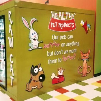 Healthy Pet Products wall decal