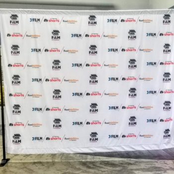 Pittsburgh Shorts step and repeat banner 