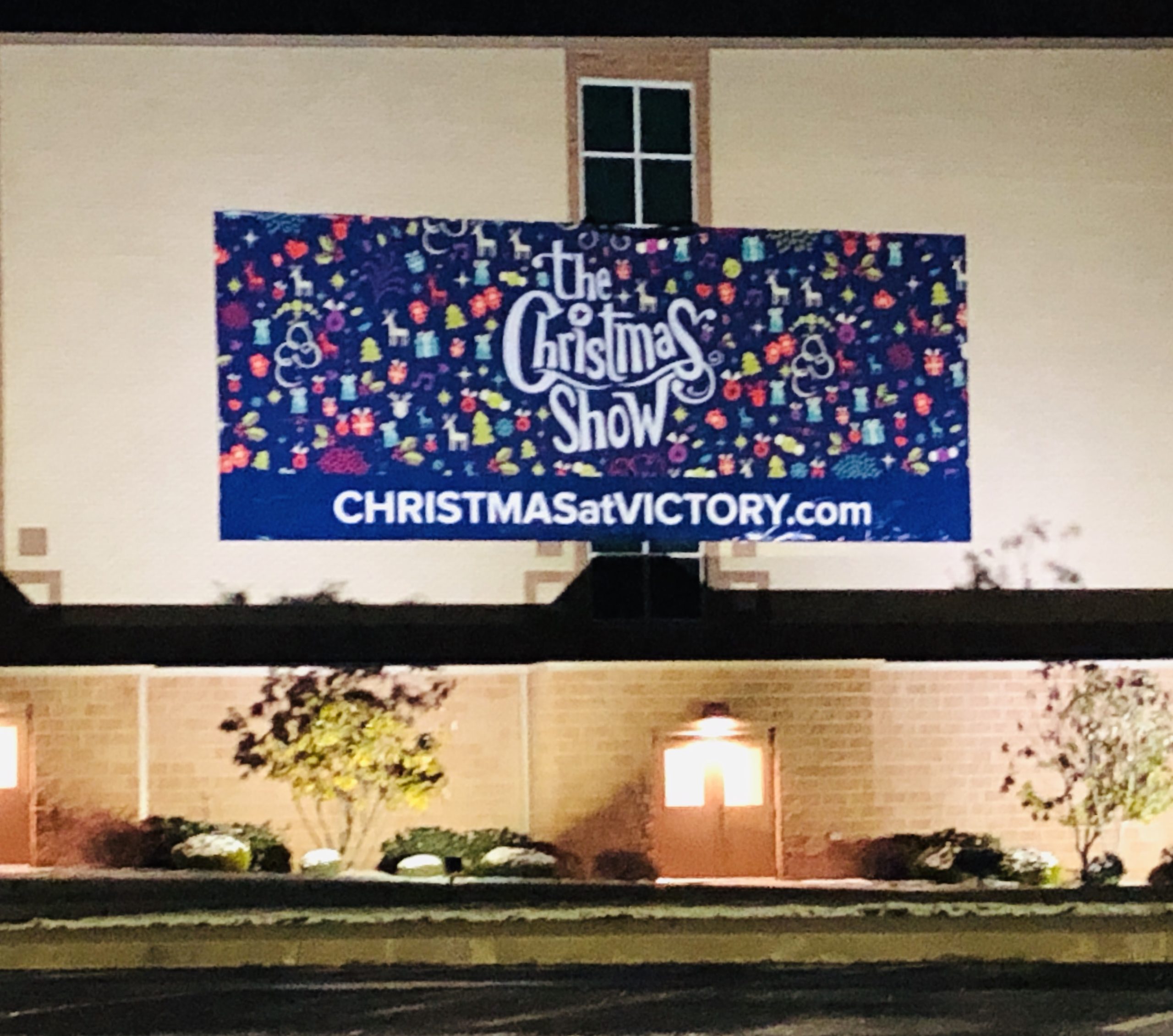 The Christmas Show banner