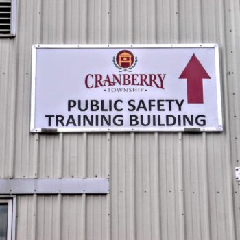 Cranberry Township Public Safety sign