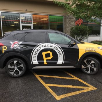 Pittsburgh Pirates car wrap