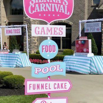 Event Graphics, Birthday Party, Personalized Signs