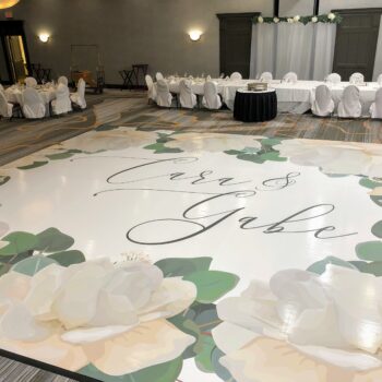 Event Graphics, Wedding Floor Decal, Custom Graphics