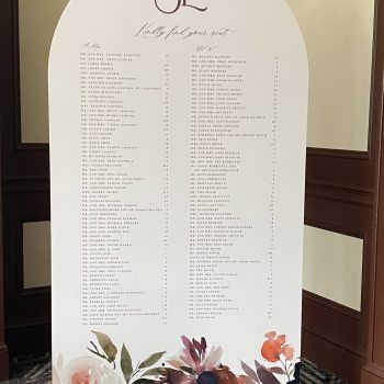 Event Graphics, Personalized Signs, Wedding Display