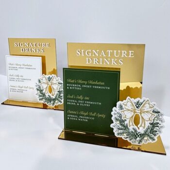 Speedpro Pittsburgh North- Event Graphics -Personalized Signs- Wedding Display-