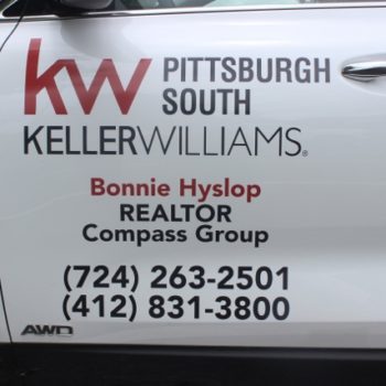 Keller Williams Realtor vehicle decals