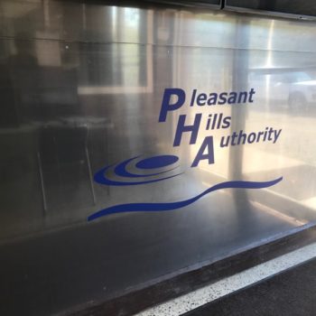 Pleasant Hills Authority logo decal
