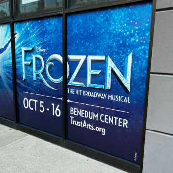 downtown pittsburgh musical window sign