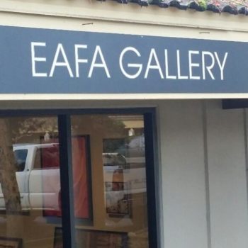 EAFA Gallery outdoor signage