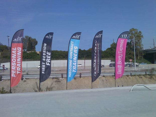 Personal trainer flags