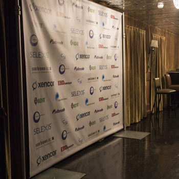Step and repeat banner
