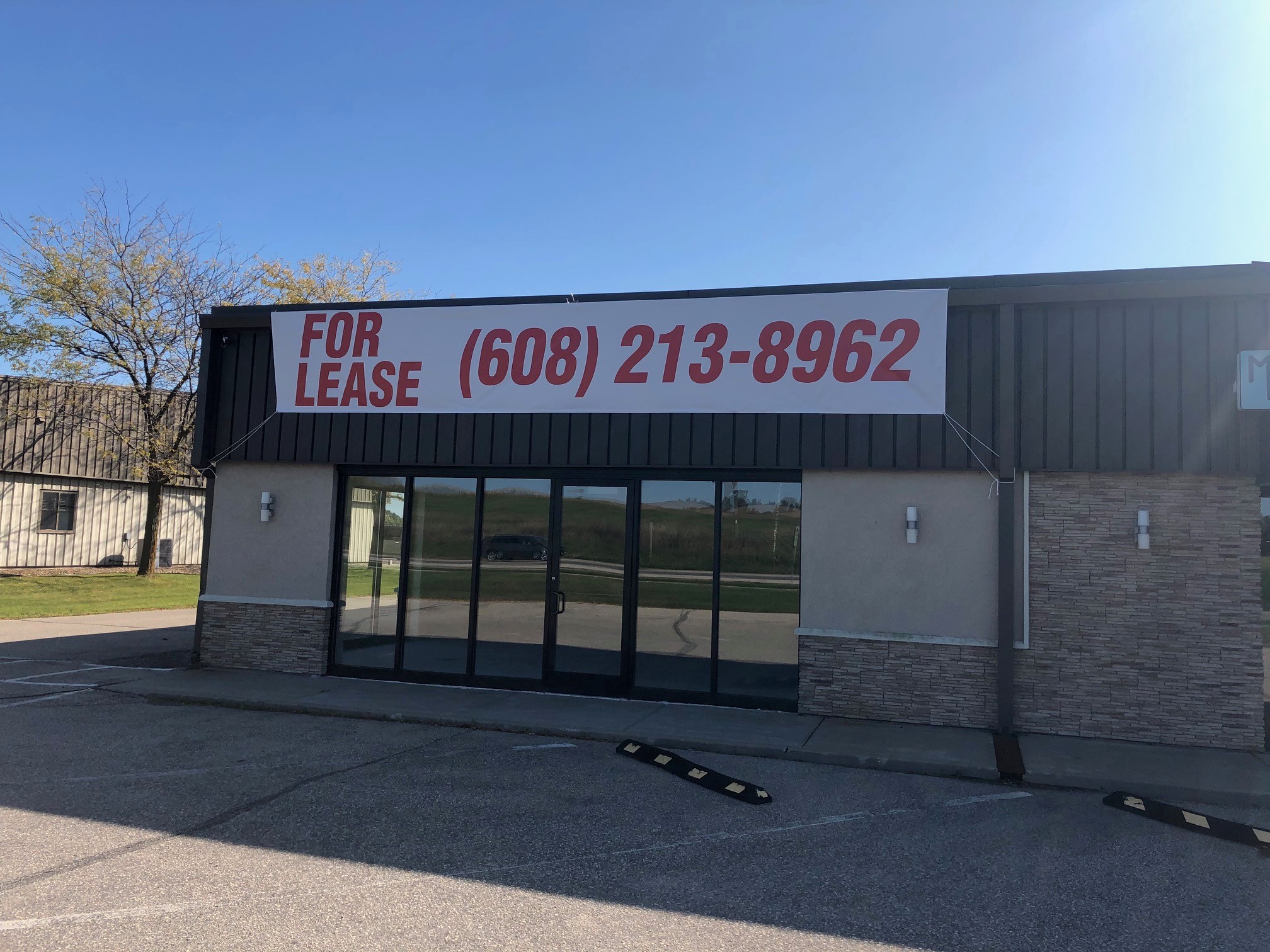 For Lease Banner Madison WI