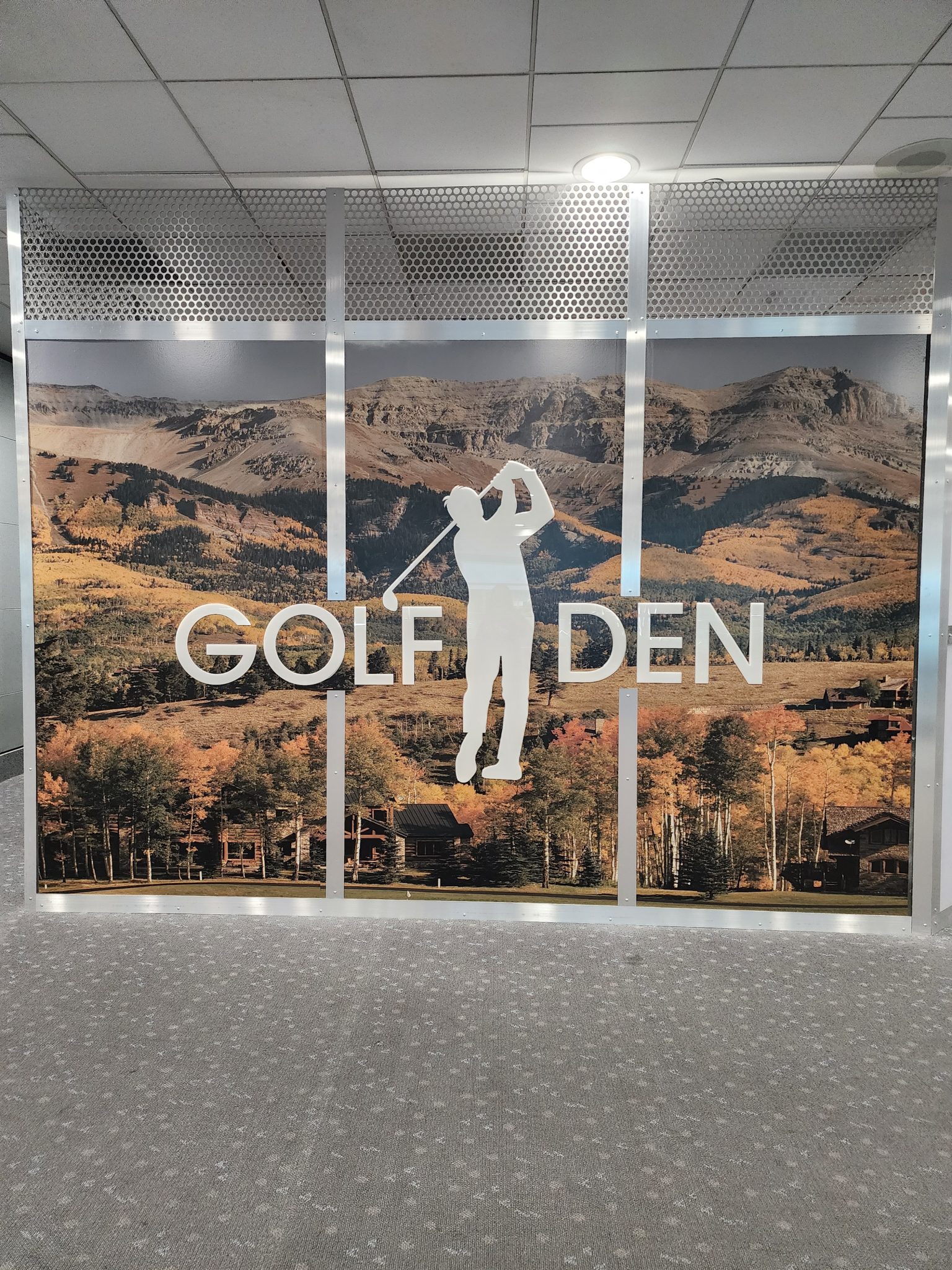 signage golf denver - denver airport