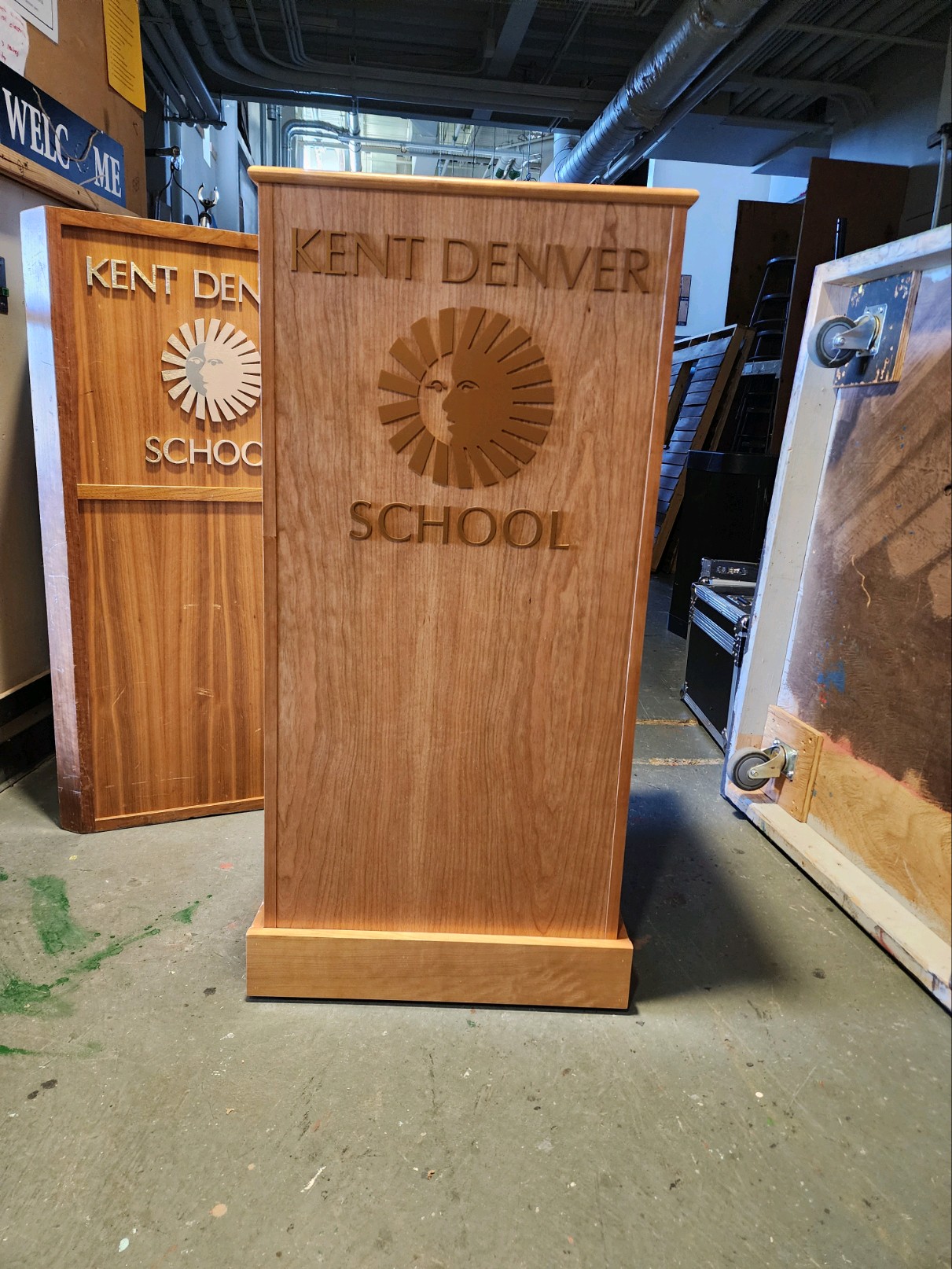 kent denver school signage from Denver CO sign shop
