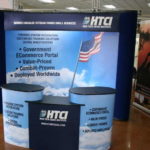 HTCI sales stand signage