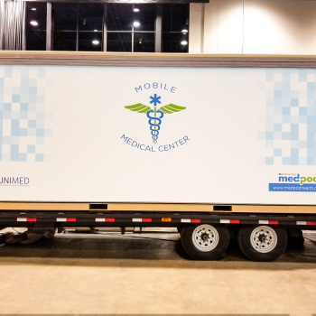 Mobile Medical Center trail wrap