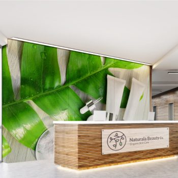 Eco-Friendly Front Lobby Graphics