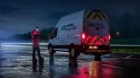 Essex Water van with reflective chevrons and fleet wraps near me