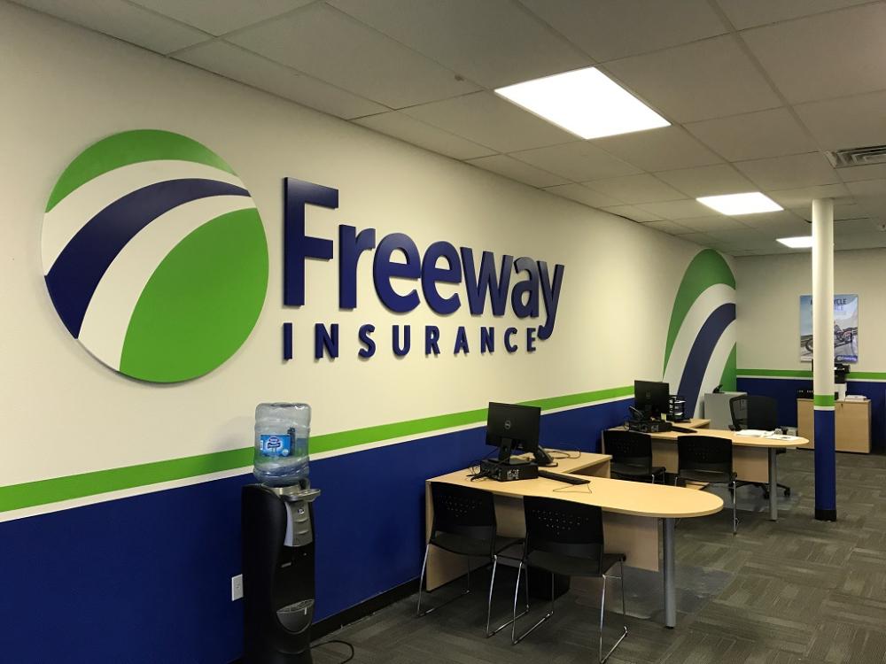 Freeway Insurance Wall Graphics