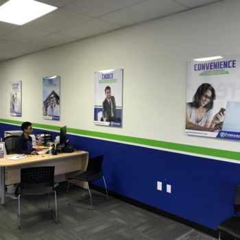 Insurance office graphics 